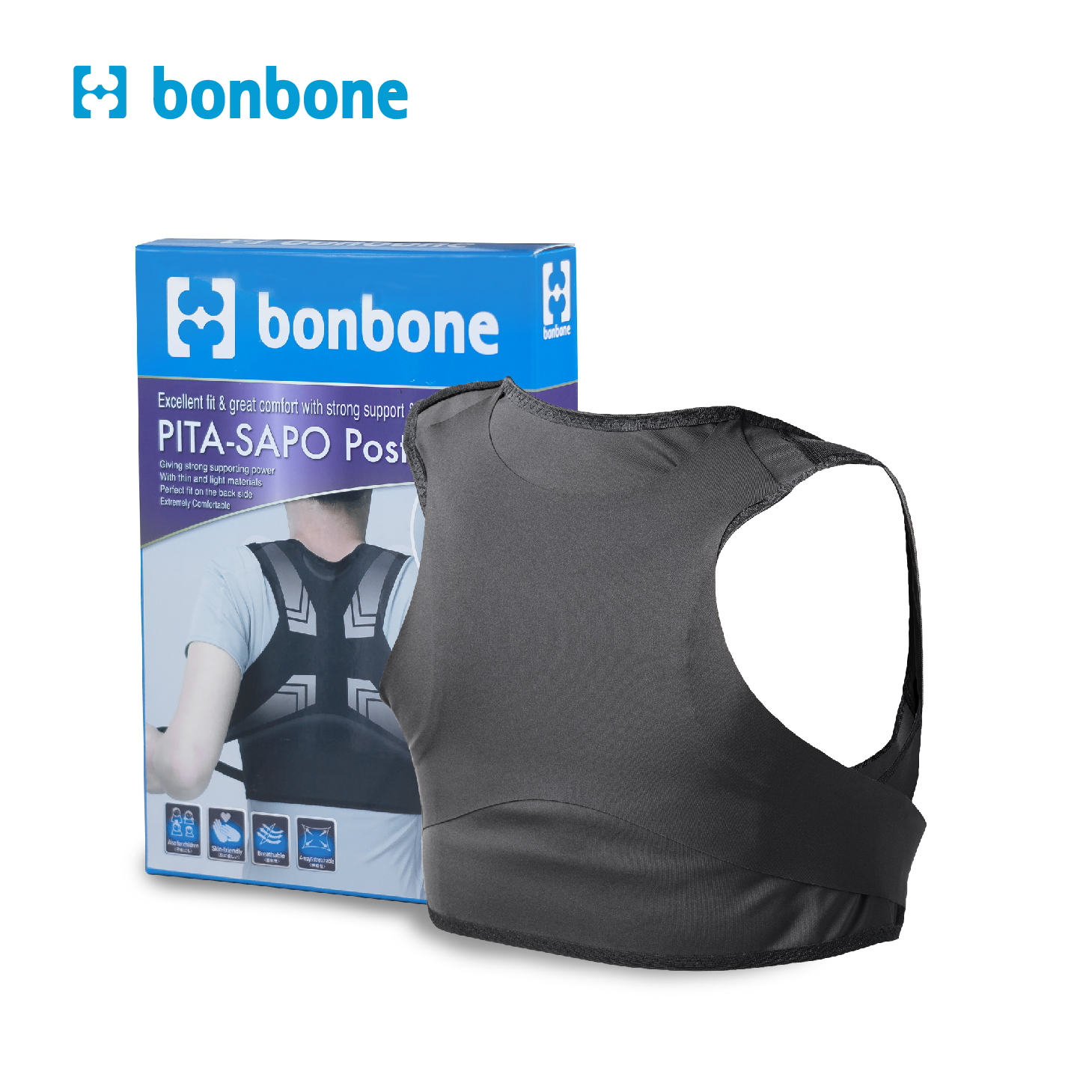 Đai chống gù lưng PITA SAPO Posture – Bonbone