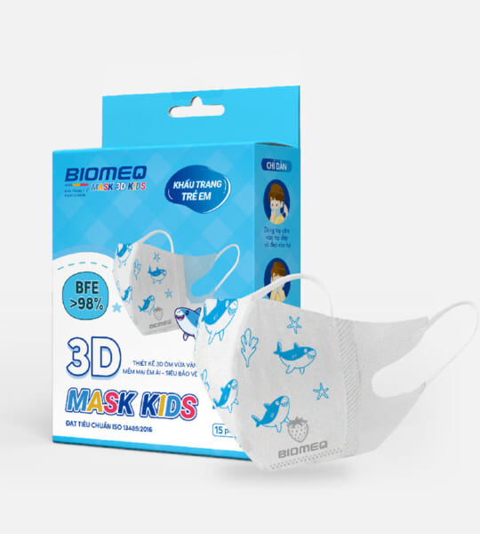 BIOMEQ MASK 3D KIDS